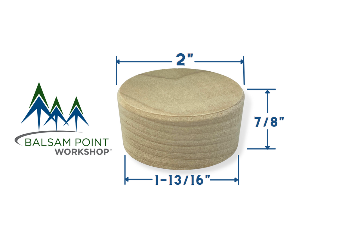 2"  Poplar Wood Bung