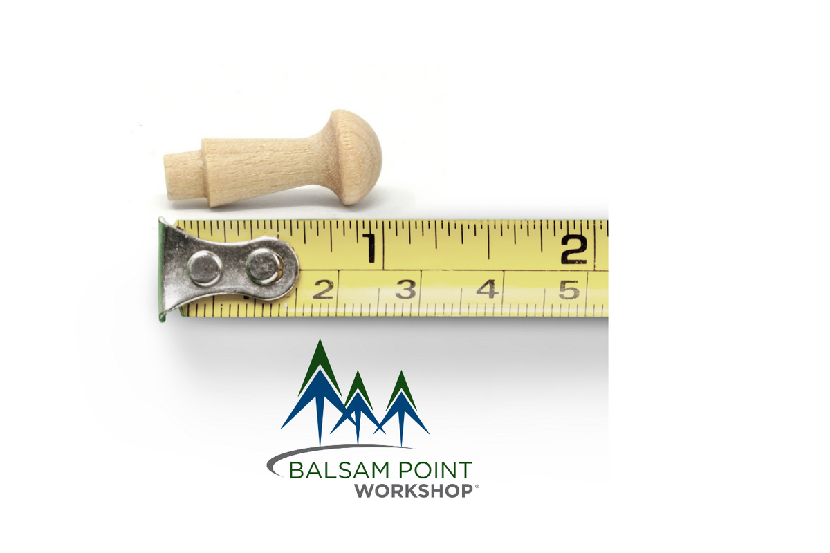 1" Mini Birch Shaker Pegs