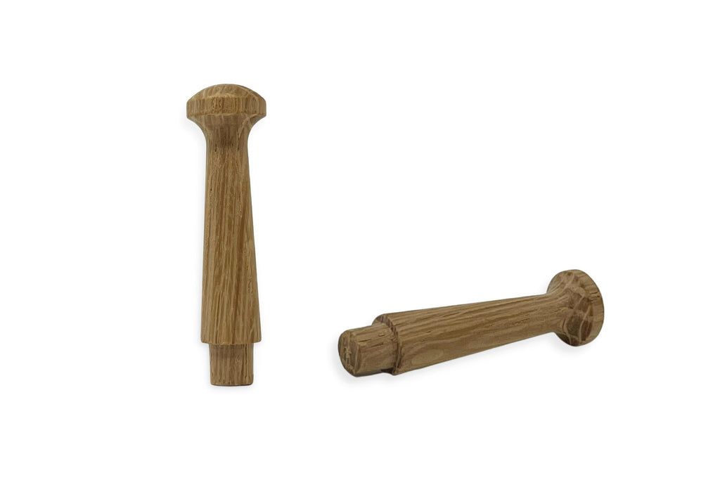 1.75-Inch Oak Small Unfinished Shaker Pegs