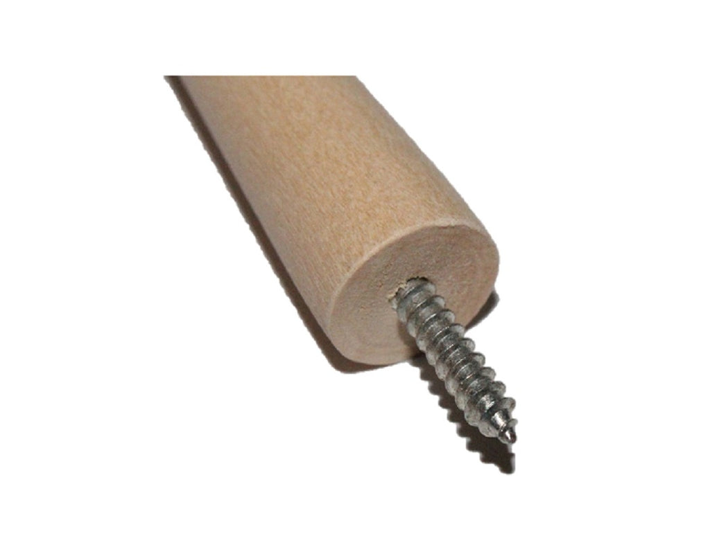 3" Birch Screw-On Shaker Pegs