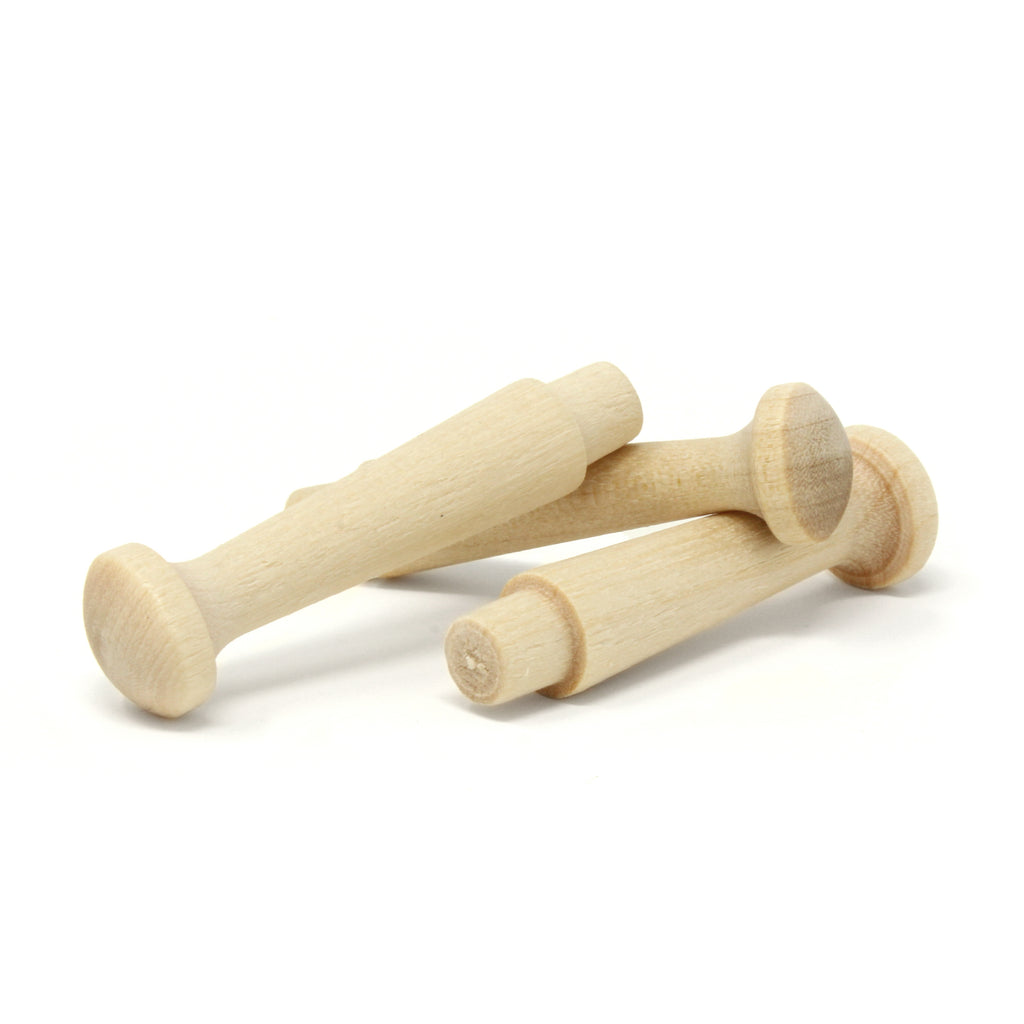 1.75-Inch Birch Small Unfinished Shaker Pegs