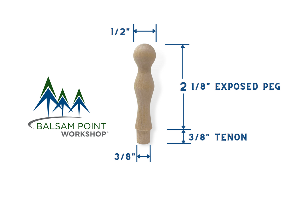 2.5" Birch Coffee Mug Peg